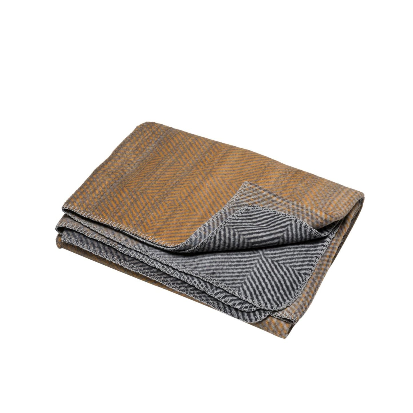 Savona Throw - Gold/Grey (200x150cm)