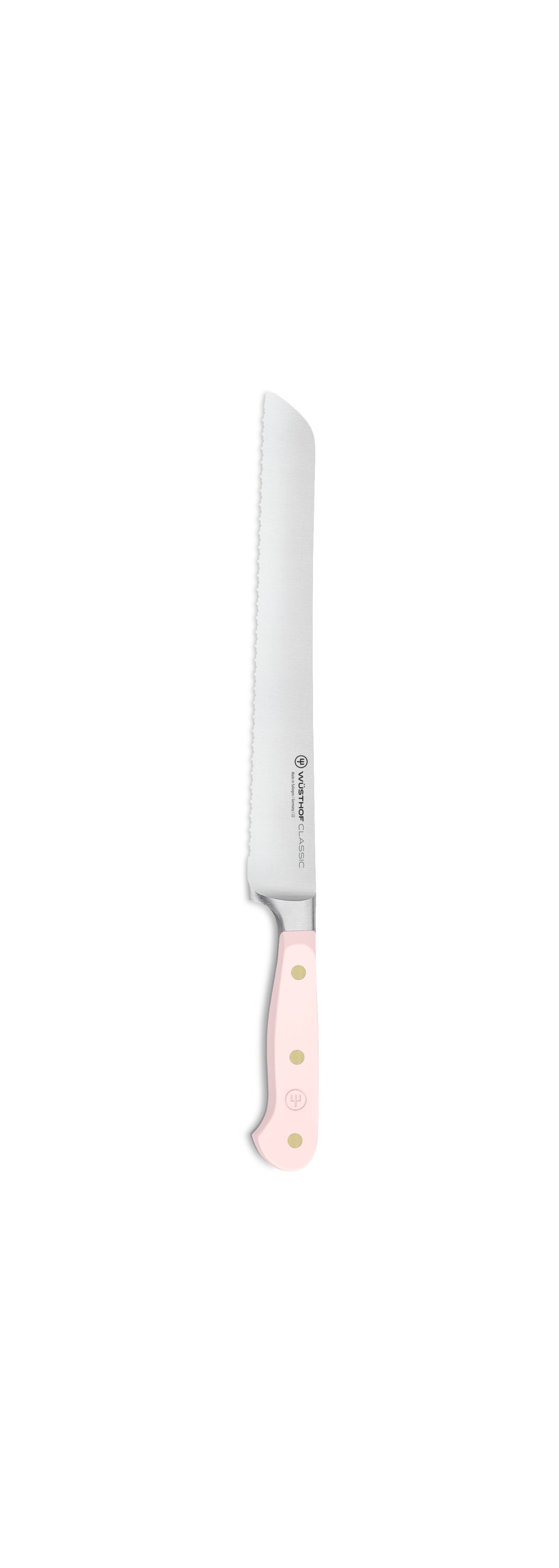 Double Serrated Bread Knife 23cm - Pink Himalayan Salt