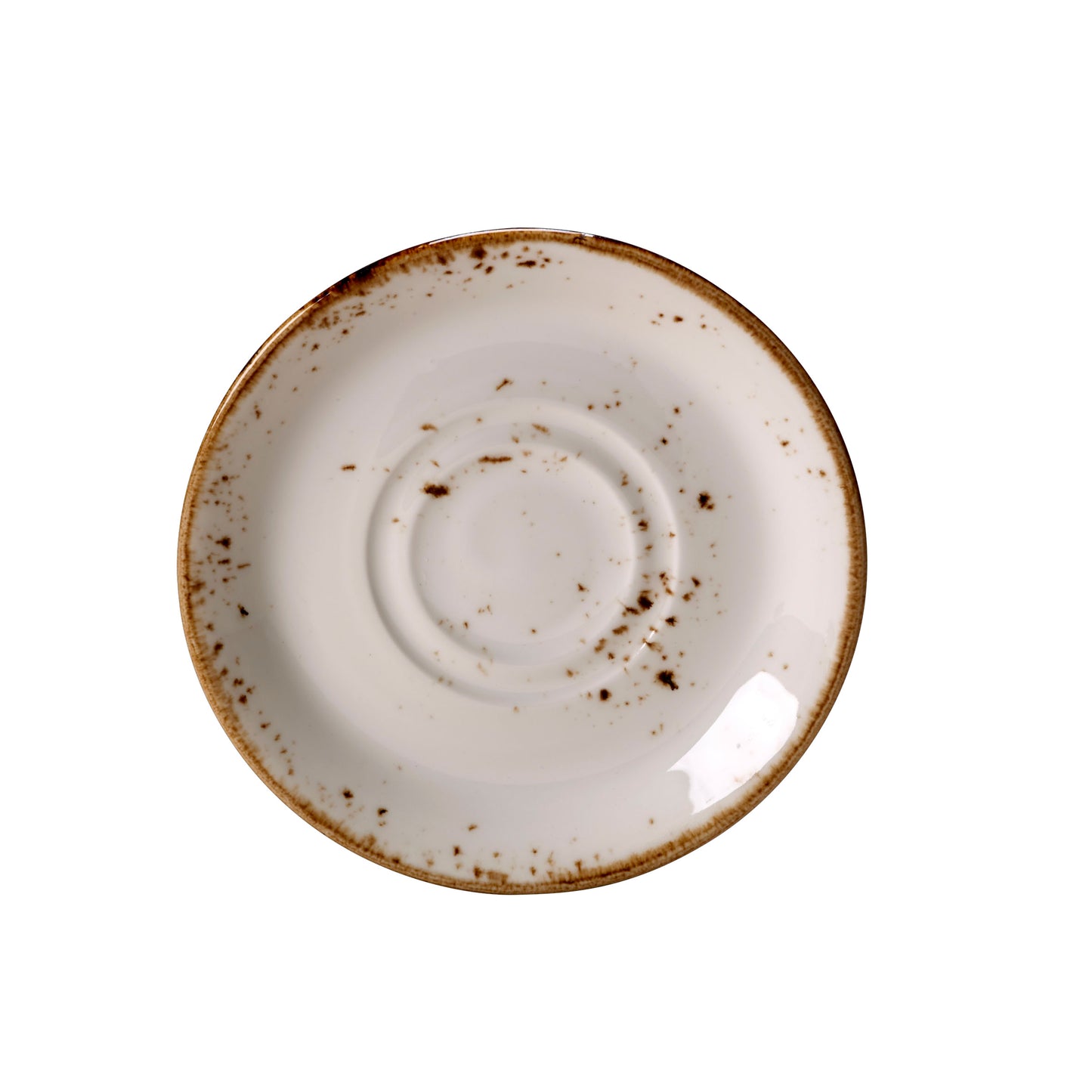 Craft Saucer Double Well 16.5cm - White