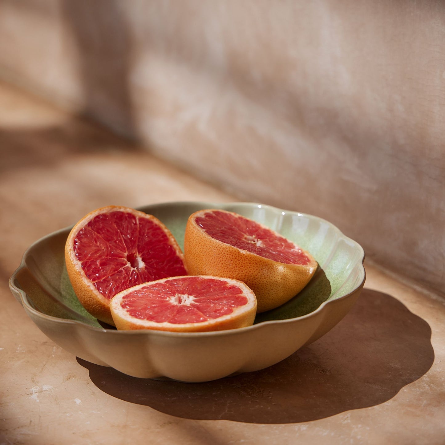 Marrakesh Pasta Plate 23cm - Eucalyptus