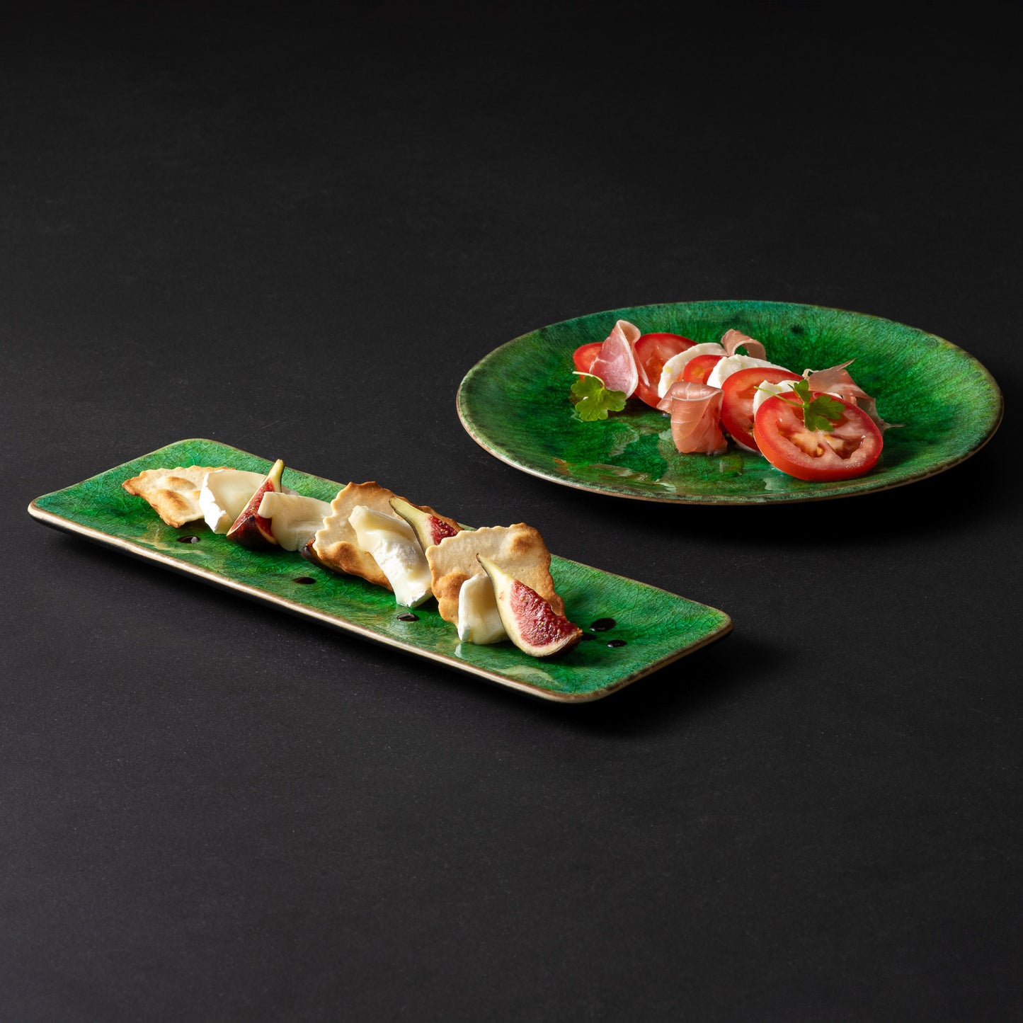 Riviera Rectangular Tray 28cm - Tomate