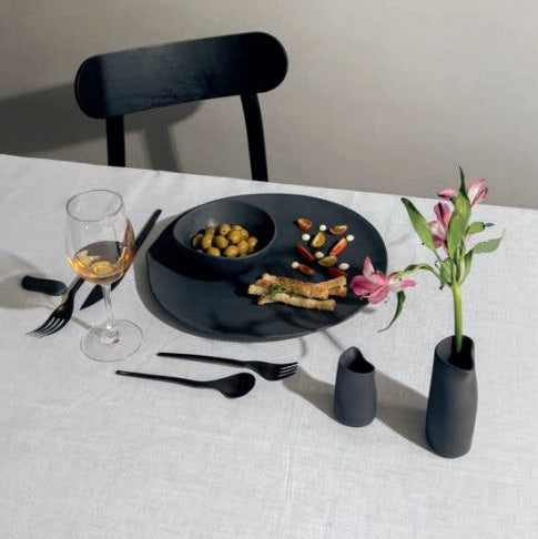 Shell Plate 28cm - Black