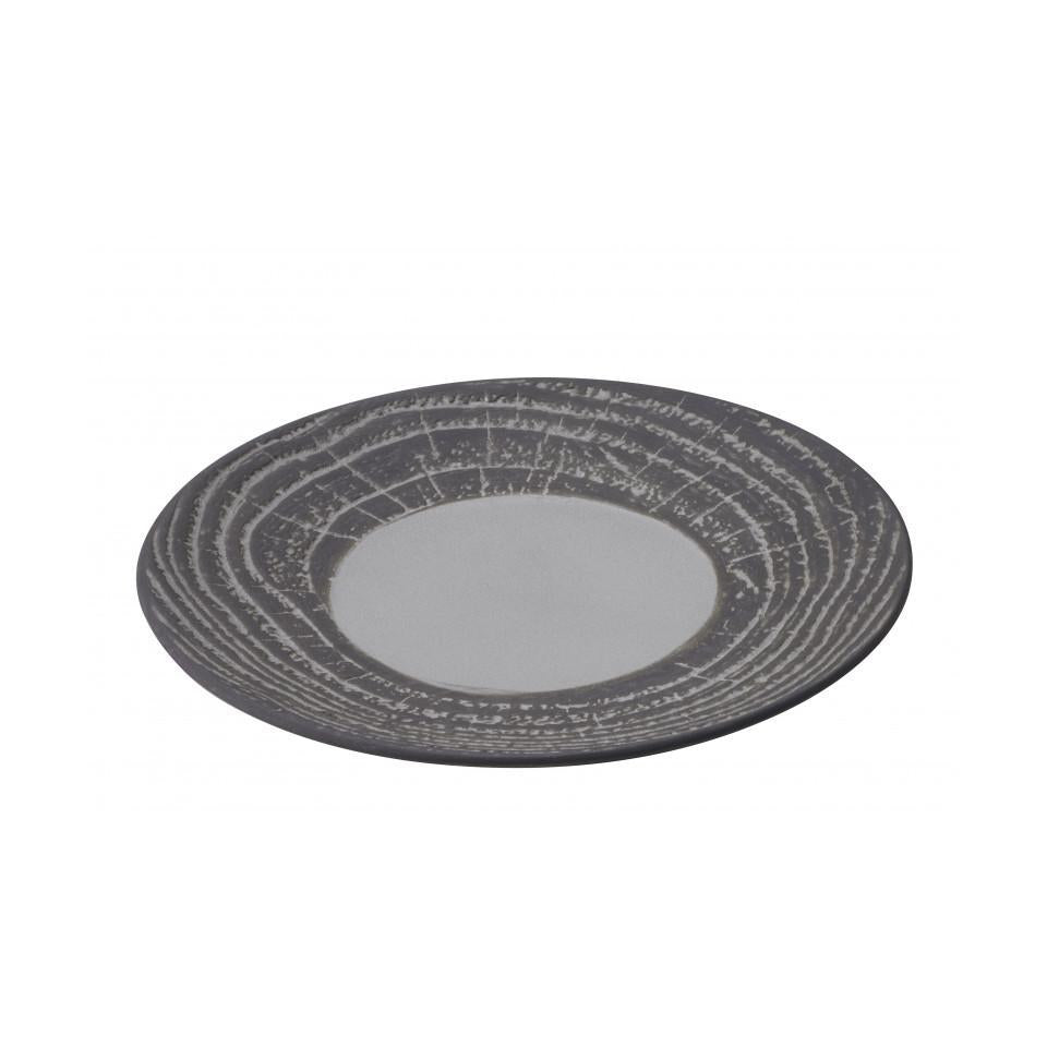 Arborescence Plate 28cm - Grey