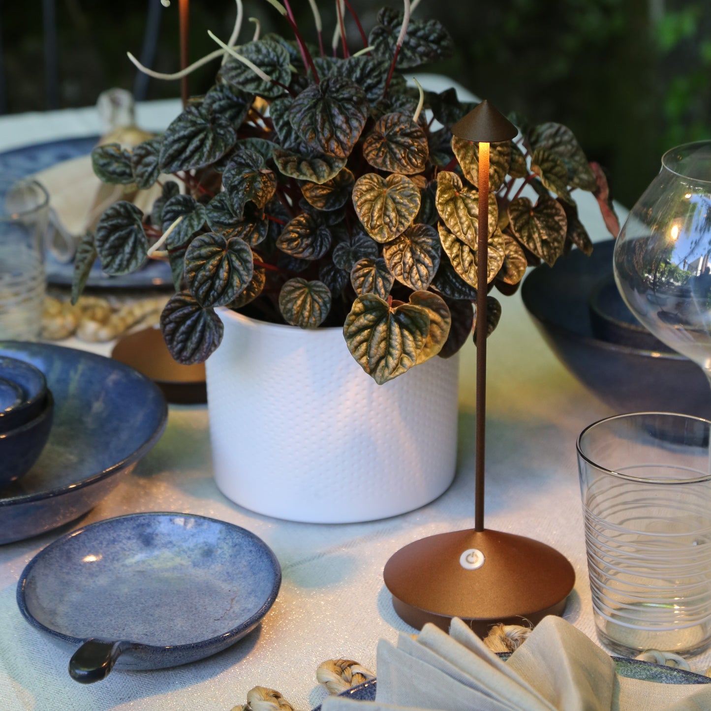 Pina Table Lamp - Corten (29cm)