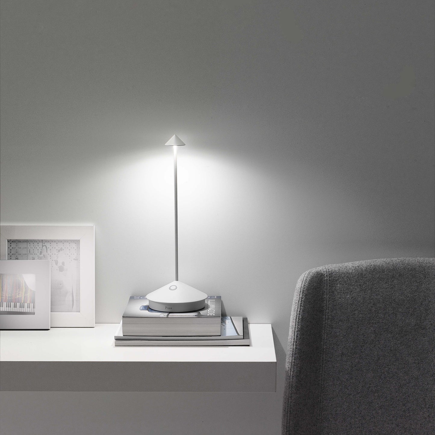 Pina Table Lamp - White (29cm)