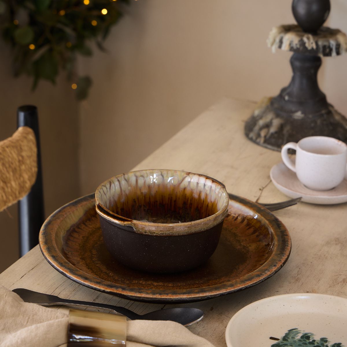 Poterie Soup/Cereal Bowl 15cm - Mocha