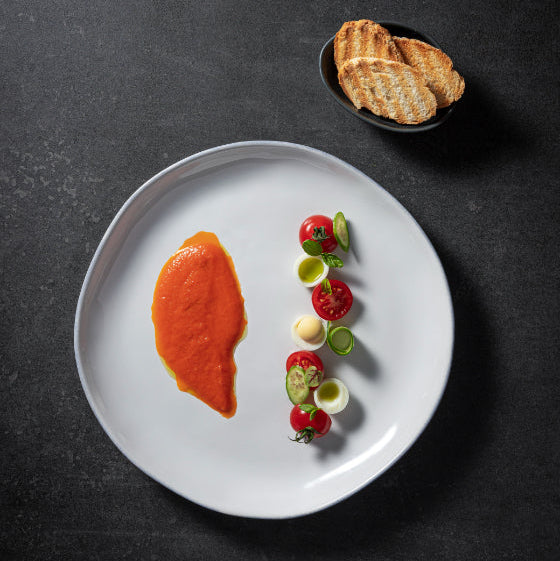 Livia Dinner Plate 28cm - White