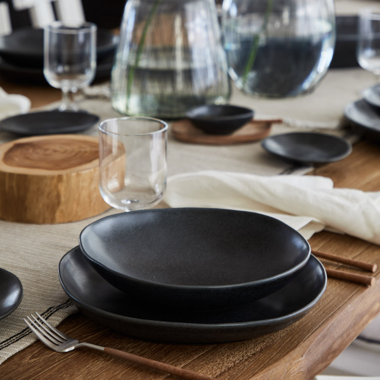 Livia Pasta Bowl 23cm - Black