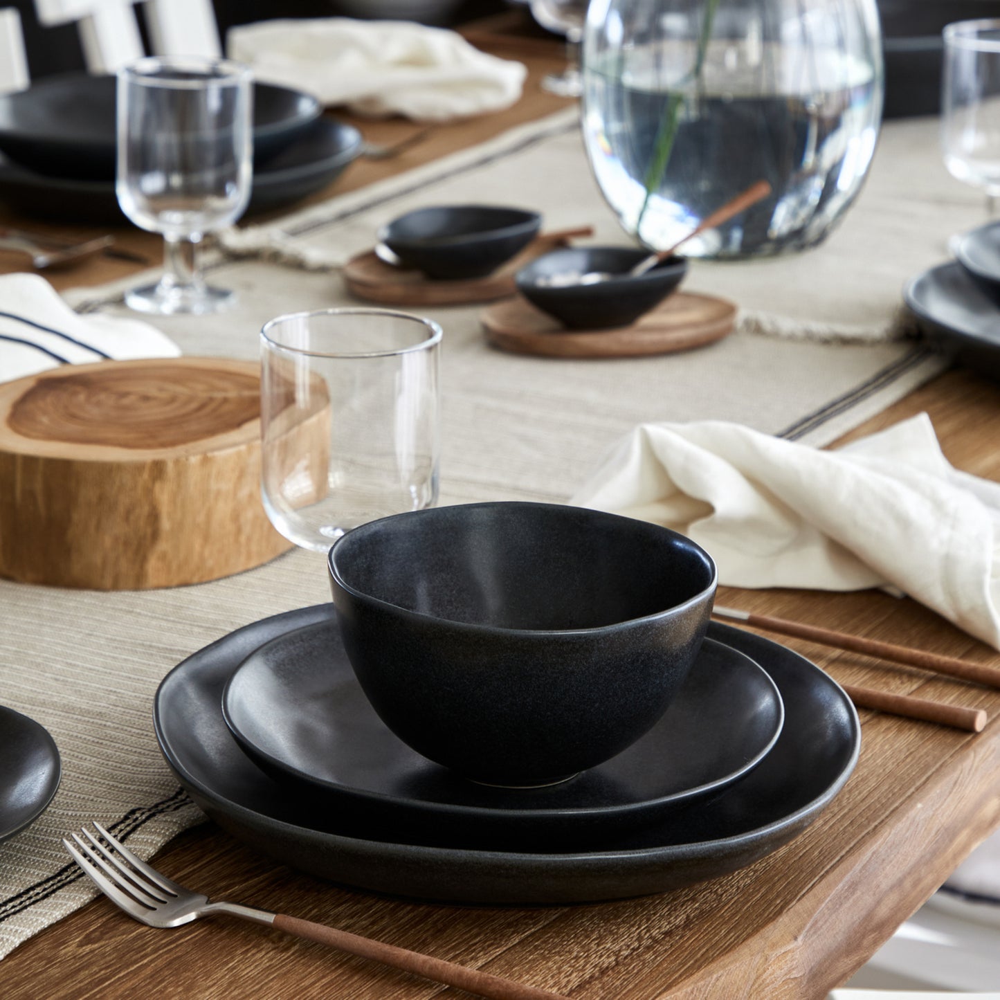 Livia Cereal Bowl 15cm - Black