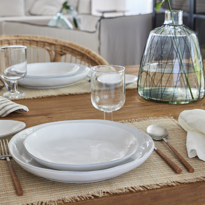 Livia Salad Plate 22cm - White
