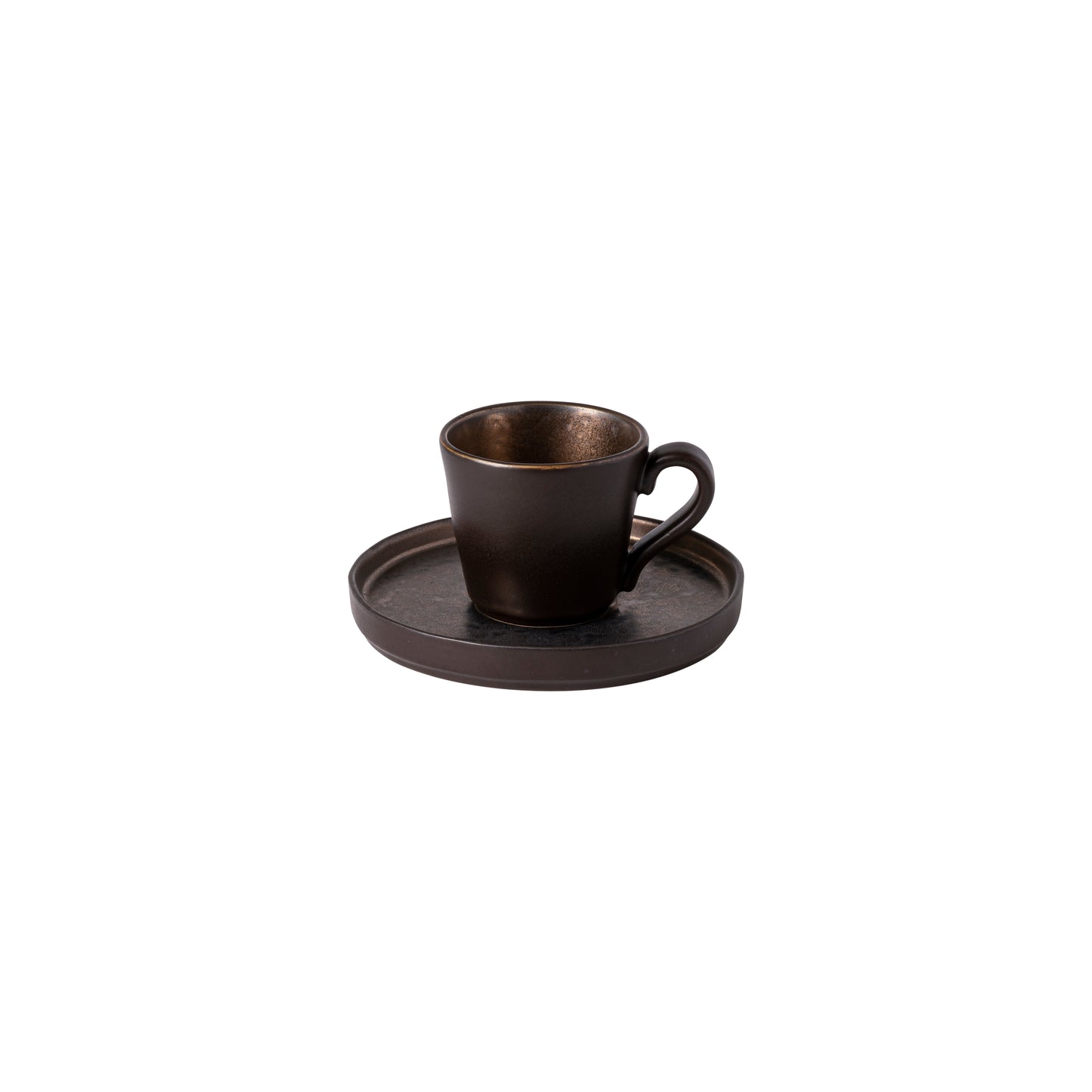 Lagoa Espresso Cup and Saucer - Metal