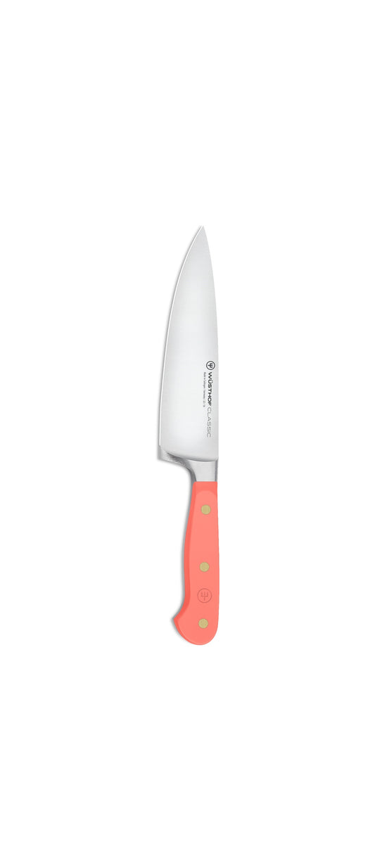 Cooks Knife 16cm - Coral Peach
