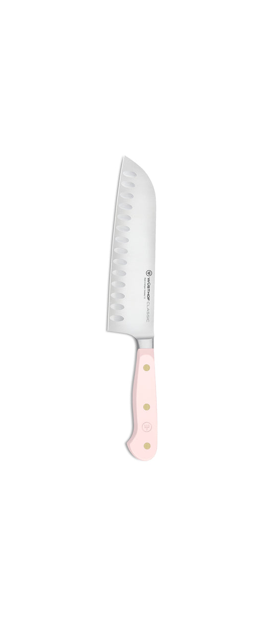 Santoku Knife 17cm - Pink Himalayan Salt