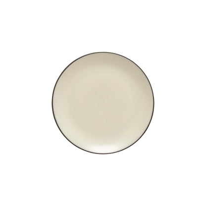 Stacked Organic Salad Plate 22cm - Salt