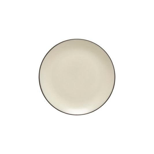 Stacked Organic Salad Plate 22cm - Salt