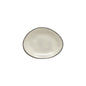 Stacked Organic Oval Plate 20cm - Salt