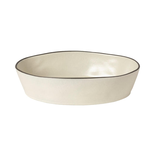 Stacked Organic Oval Baker 30cm - Salt