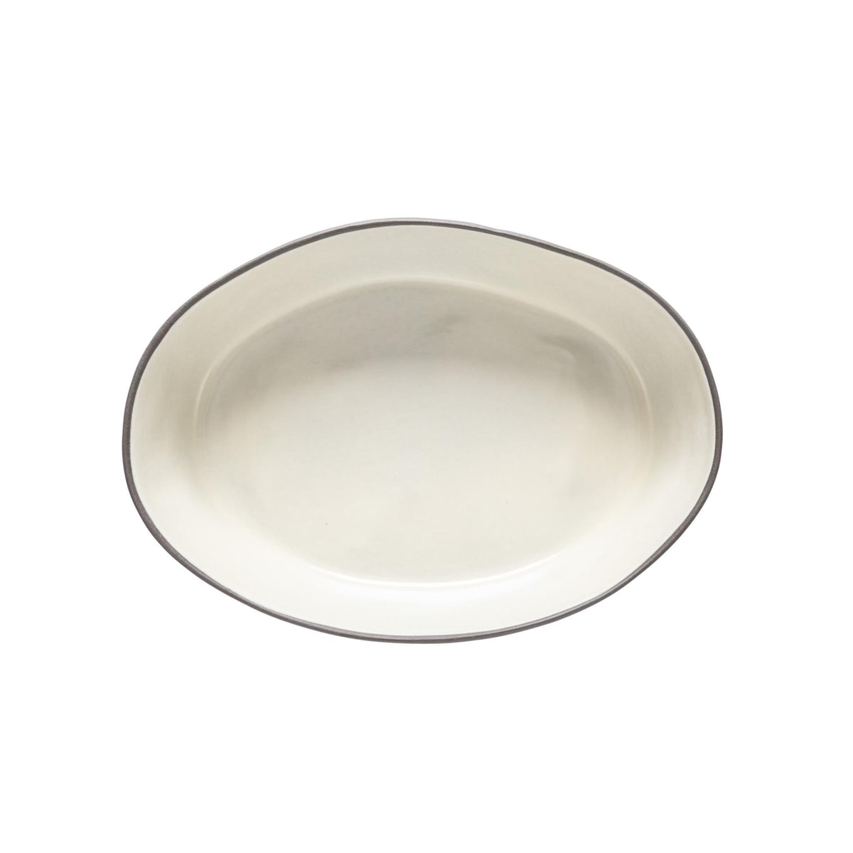 Stacked Organic Oval Baker 30cm - Salt