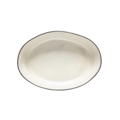 Stacked Organic Oval Baker 30cm - Salt
