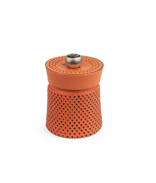 Bali Iron Pepper Mill 8cm - Orange