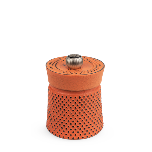 Bali Iron Pepper Mill 8cm - Orange