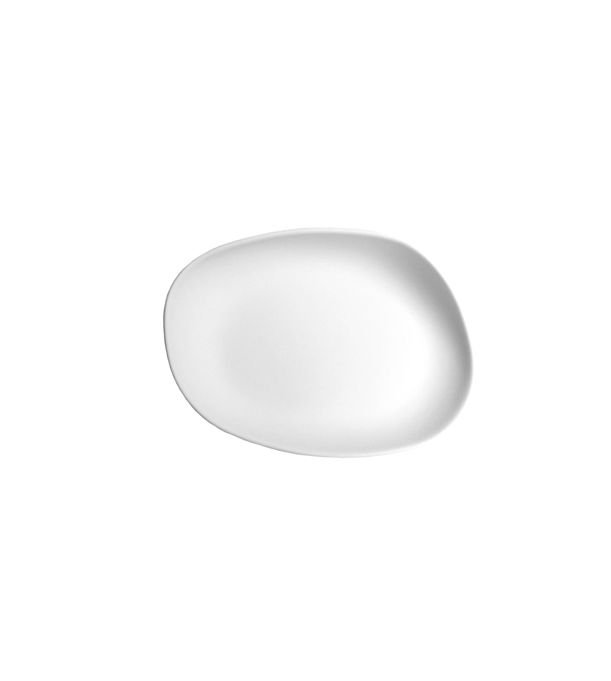 Yayoi Plate 14x11cm - White