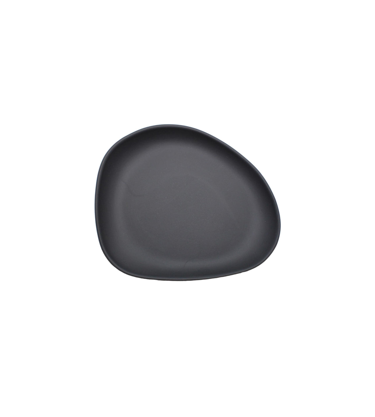 Yayoi Deep Plate 19x16cm - Black