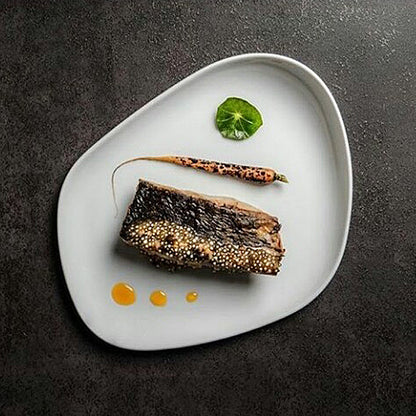 Yayoi Plate 23x20cm - White