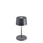 Olivia Mini Table Lamp - Dark Grey (22cm)