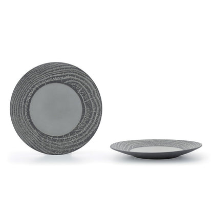 Arborescence Plate 28cm - Grey