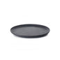 Basalt Coupe Plate 26cm - Matte Black