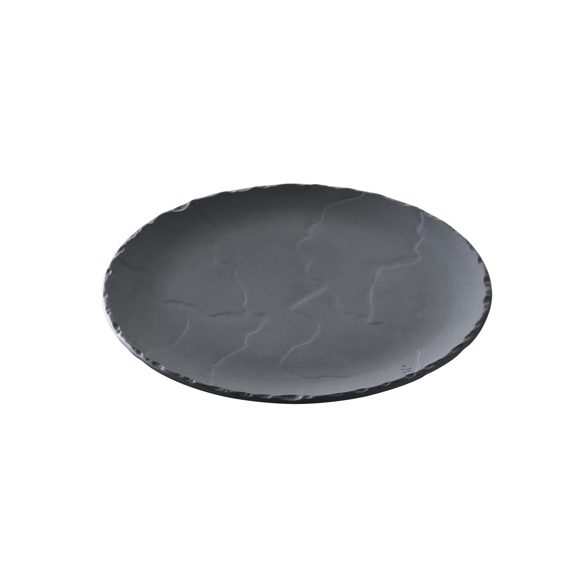 Basalt Plate 28.5cm - Matte Black