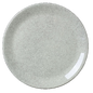 Ink Crackle Coupe Plate 20.25cm - Grey