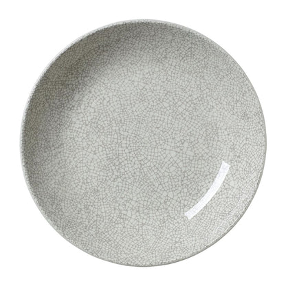 Ink Crackle Coupe Bowl 20.25cm - Grey