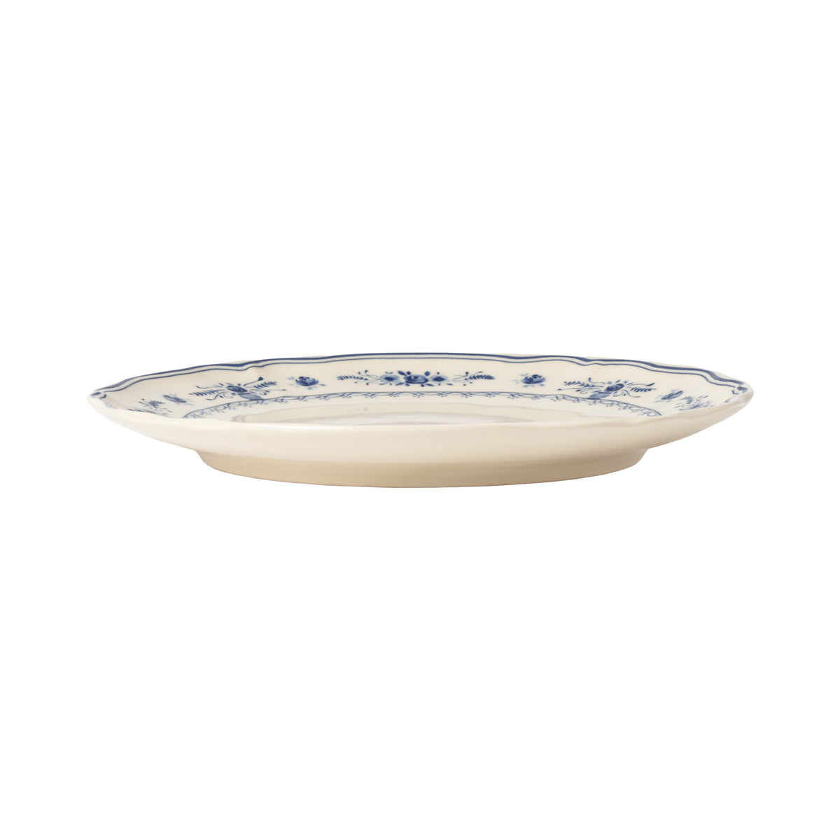 Vila Dinner Plate 27cm - Beige/Blue