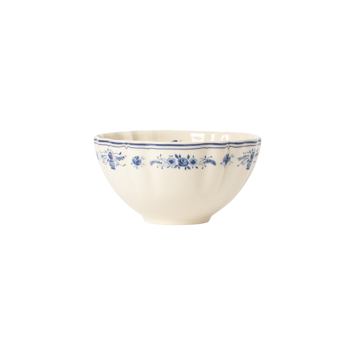 Vila Soup/Cereal Bowl 16cm - Beige/Blue