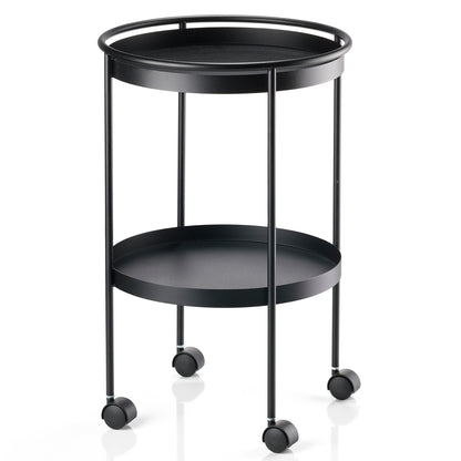 Bar Trolley - Black (40x57cm)