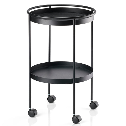 Bar Trolley - Black (40x57cm)