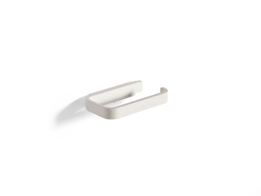 Rim Toilet Roll Holder - White (15cm)