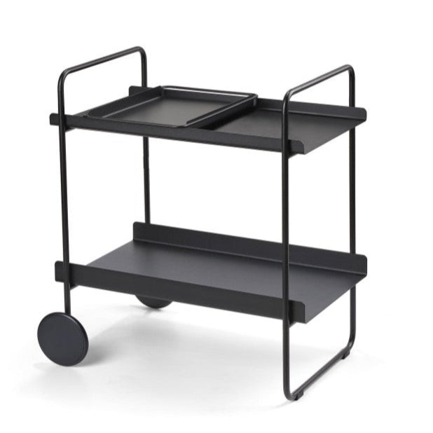 Cocktail Trolley - Black (61x41x66)