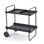 Cocktail Trolley - Black (61x41x66)