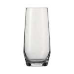 SC Hospitality Belfesta crystal tumbler with an angular profile and heavy base for water or long drinks.