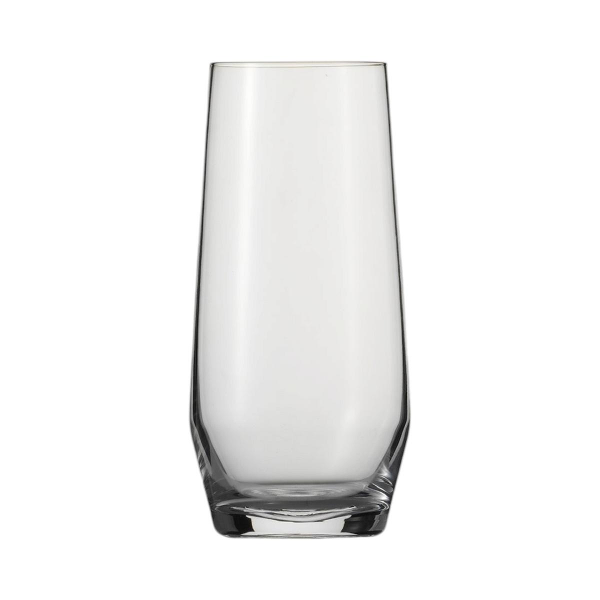 SC Hospitality Belfesta crystal tumbler with an angular profile and heavy base for water or long drinks.
