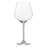 SC Hospitality Fortissimo burgundy wine glass made from clear Tritan crystal with a long elegant stem.