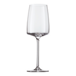 SC Hospitality Sensa Fruity and Delicate crystal wine glass with a sleek, modern bowl shape and long stem.