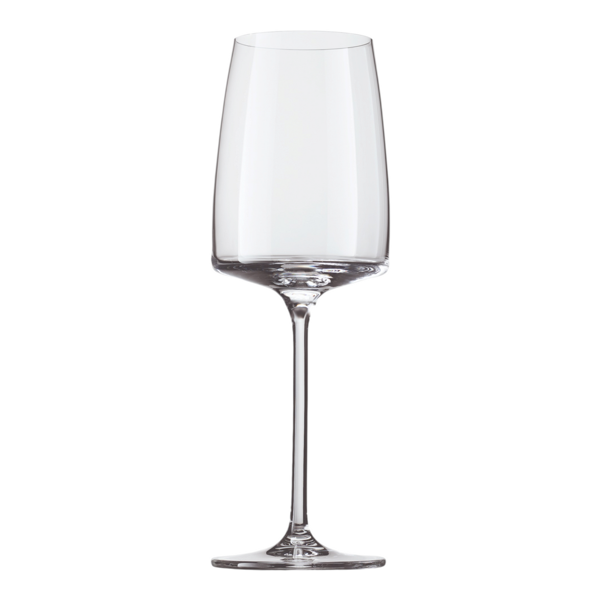 SC Hospitality Sensa Fruity and Delicate crystal wine glass with a sleek, modern bowl shape and long stem.