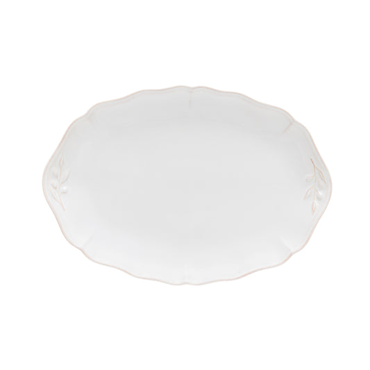 Alentejo Oval Platter 32cm - White