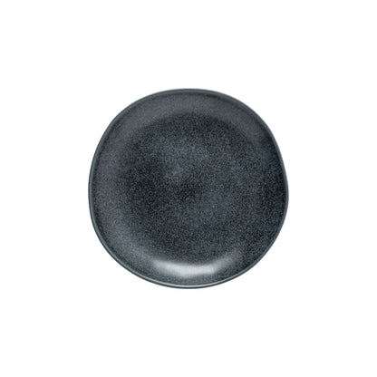 Livia Salad Plate 22cm - Black