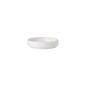 SC Hospitality Steelite Stack round white ceramic stacking tray, 7.5cm diameter for commercial kitchen use.