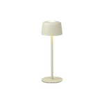 SC Hospitality Ailati 1+1 rechargeable sage green table lamp with adjustable height stem for ambient lighting